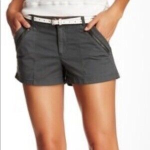 Melrose and Market Olive Green Utility Cargo Shorts Stretchy Lightweight Zip